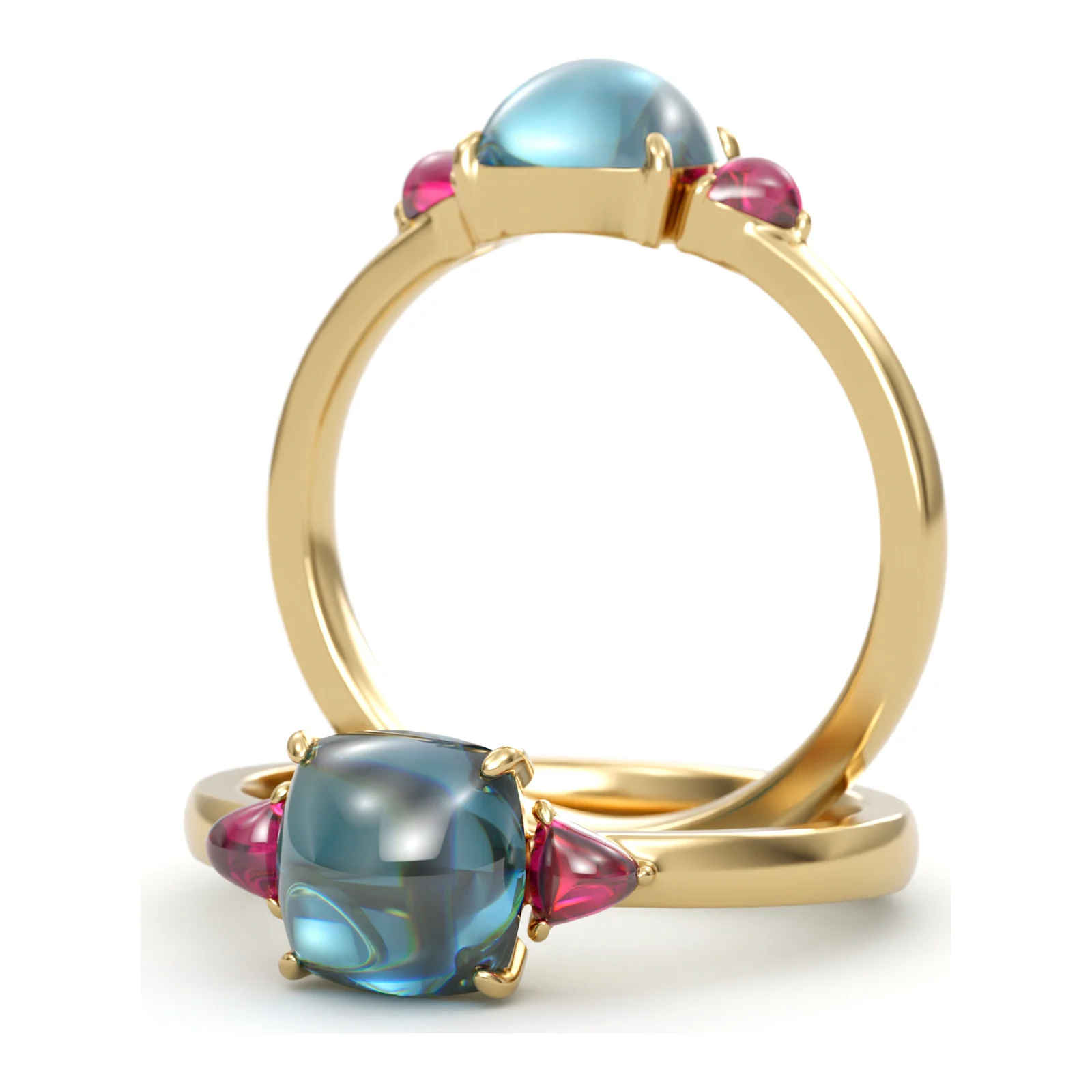 Lagoon Cabochon — view 1