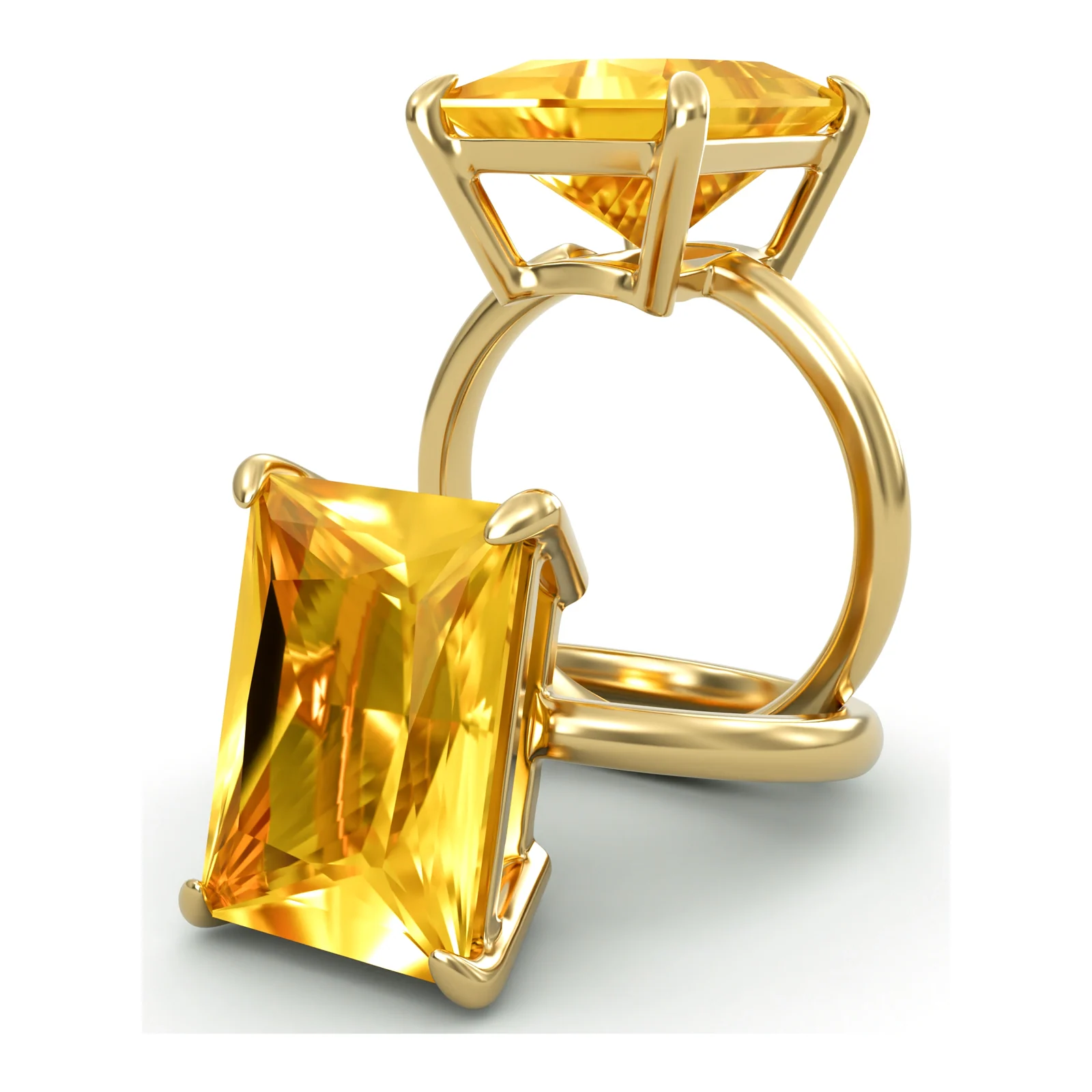 Citrine Octagon — view 1