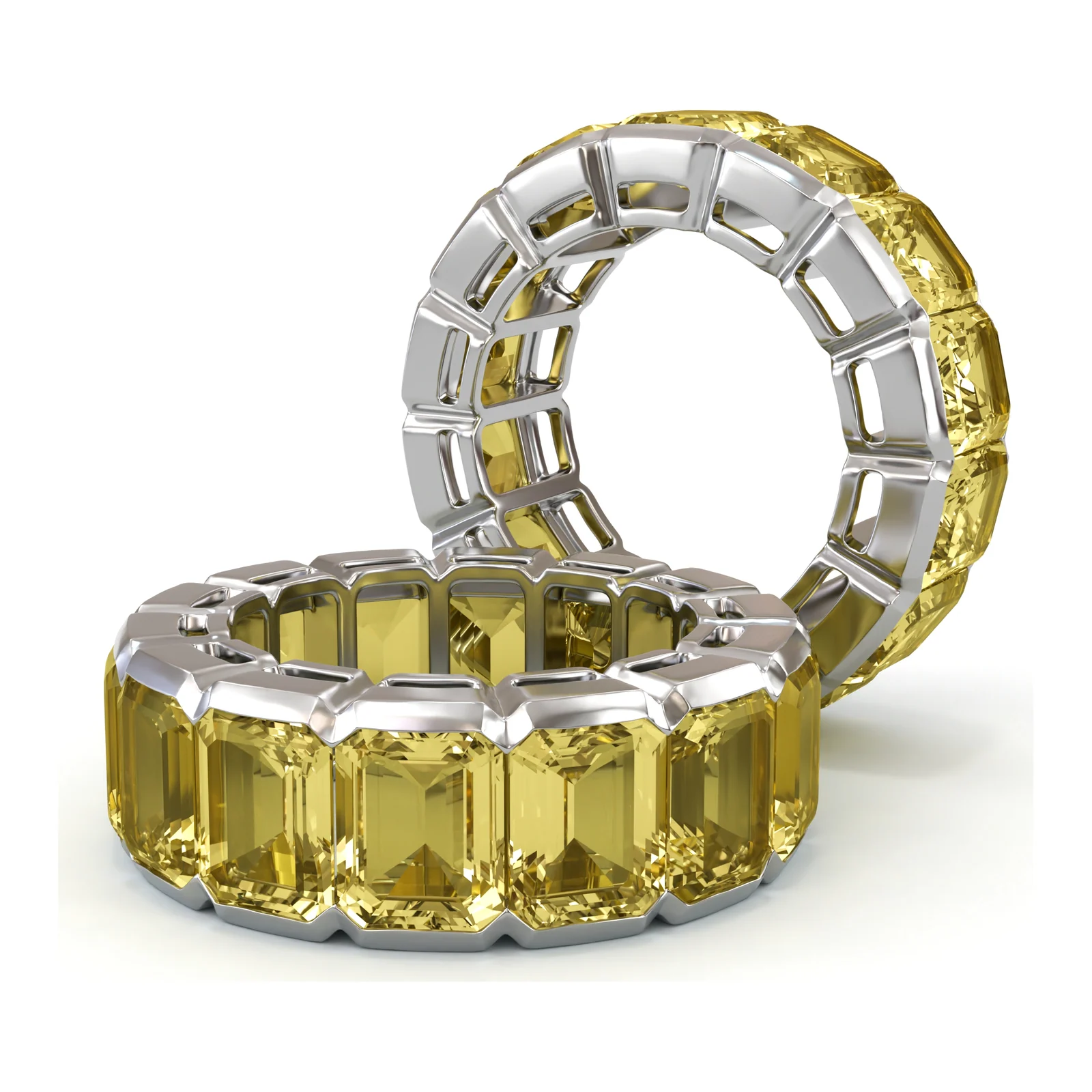 Canary Oval Eternity — view 1