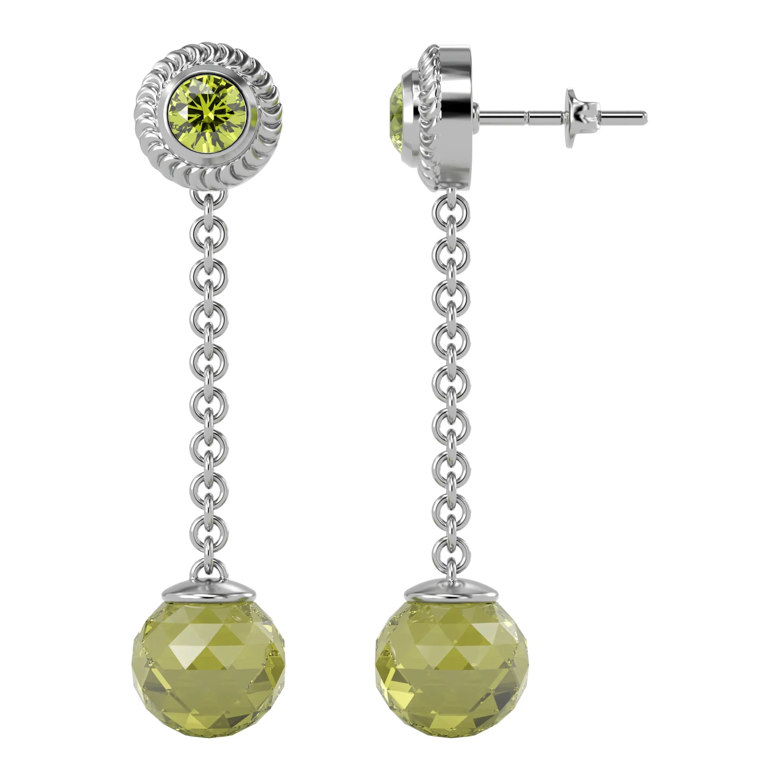 Peridot Diamond Line — view 1