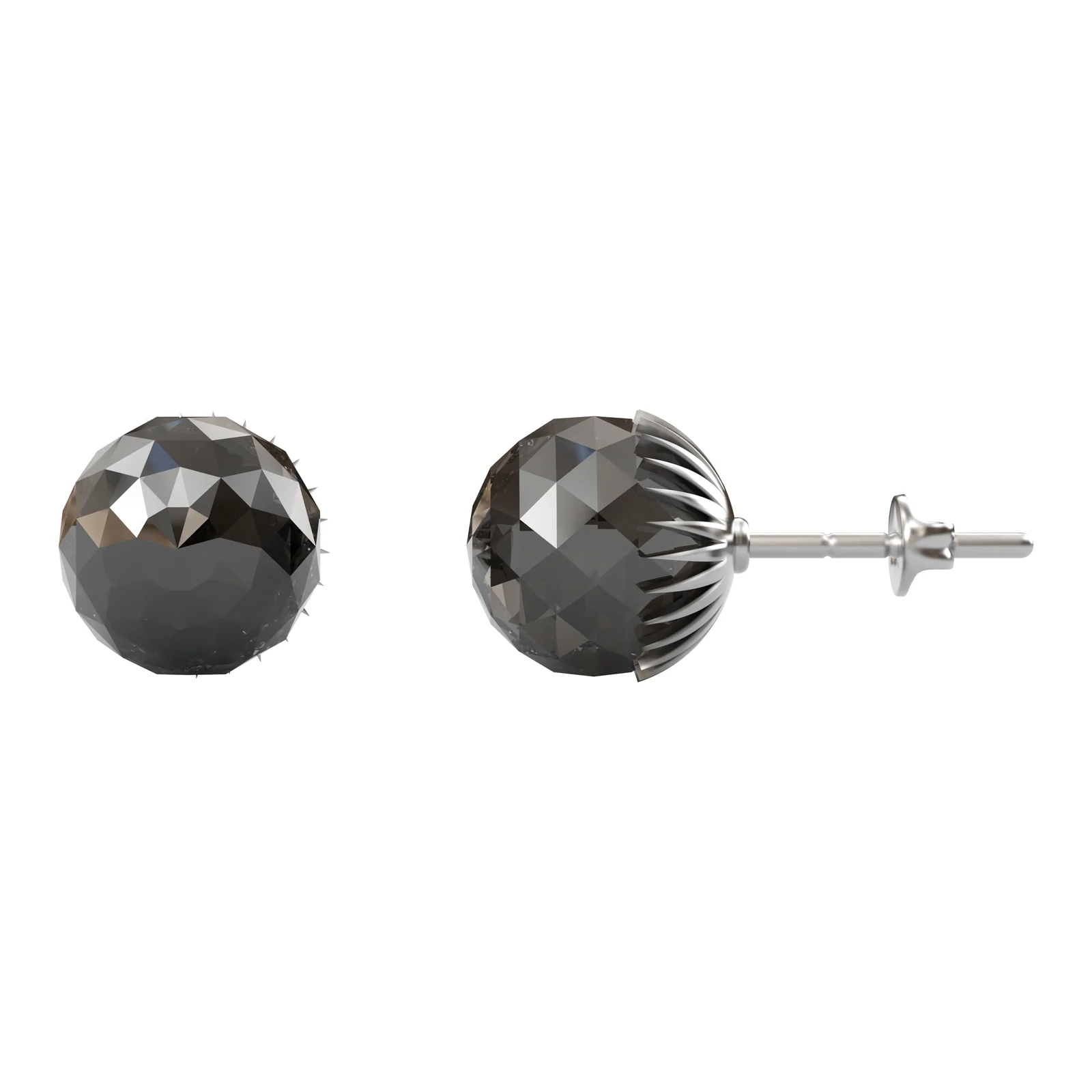 Black Diamond Studs — view 1
