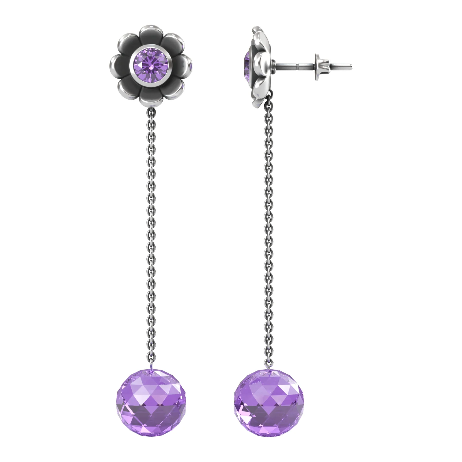 Amethyst Pendulum — view 1