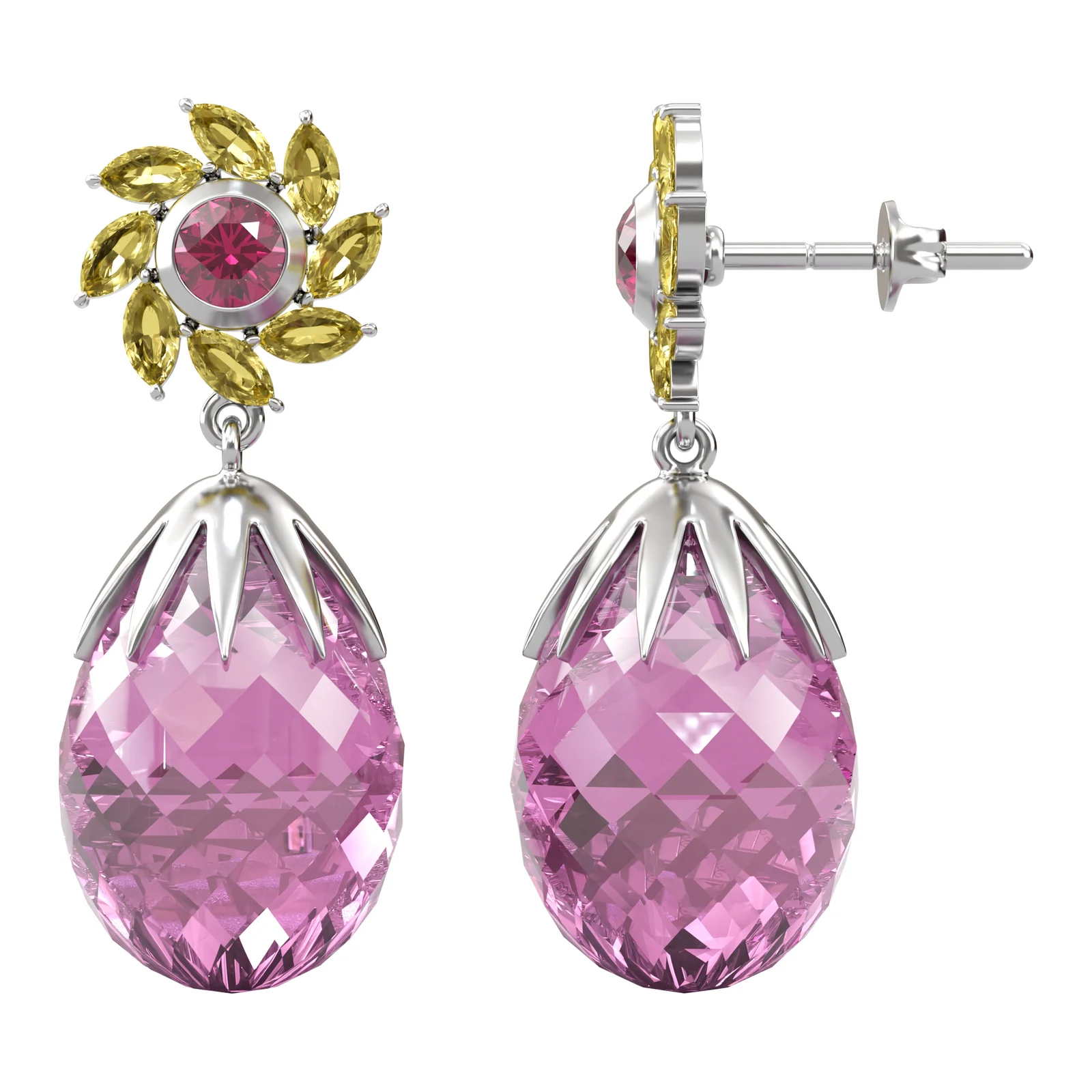 Pink Topaz Petal — view 1