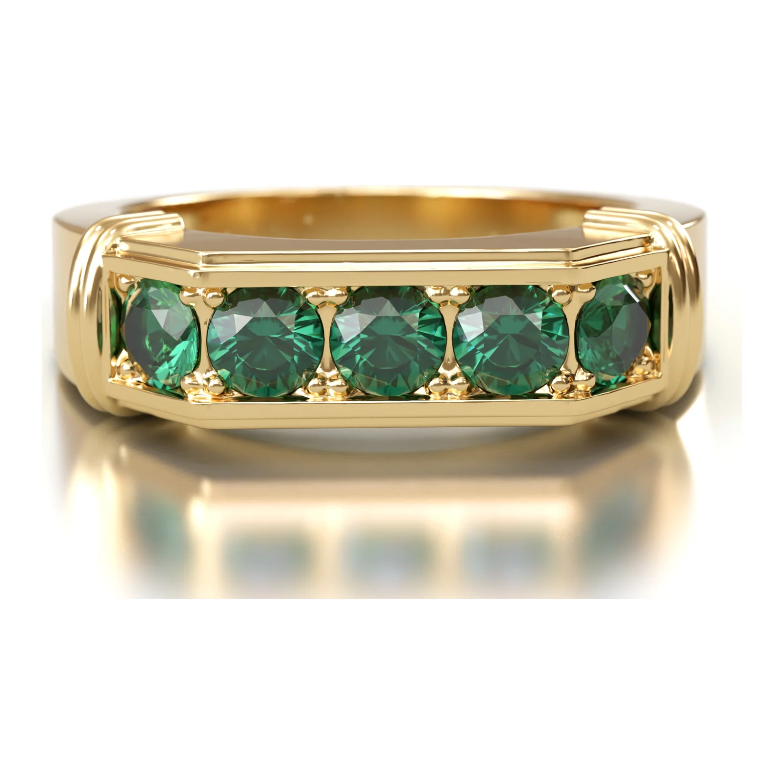 Emerald Channel Signet — view 1