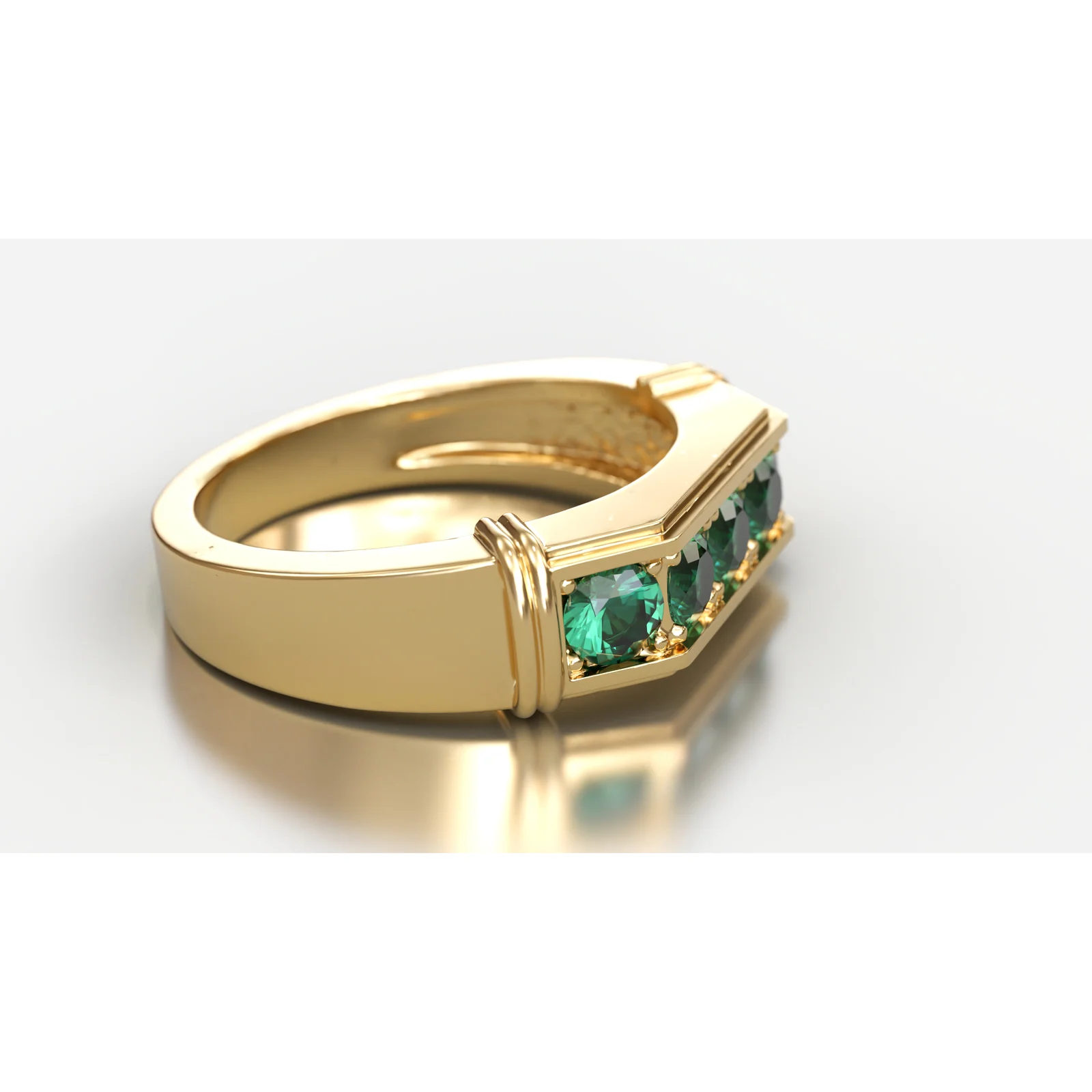 Emerald Channel Signet — view 2
